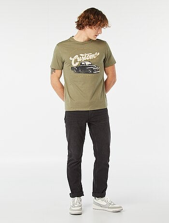 T-shirt imprimé manches courtes