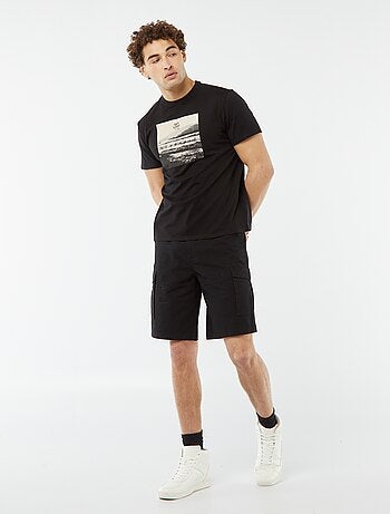 T-shirt imprimé manches courtes