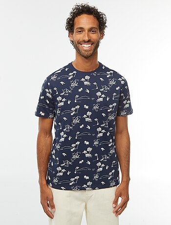 T-shirt imprimé manches courtes