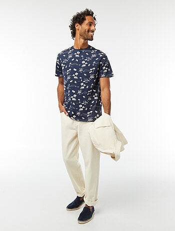 T-shirt imprimé manches courtes