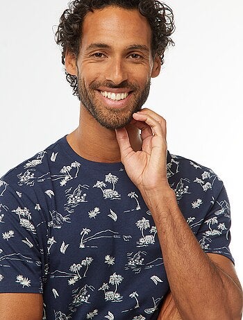 T-shirt imprimé manches courtes