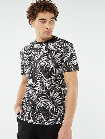 T-shirt imprimé manches courtes