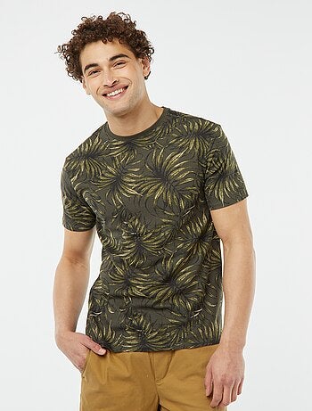 T-shirt imprimé manches courtes