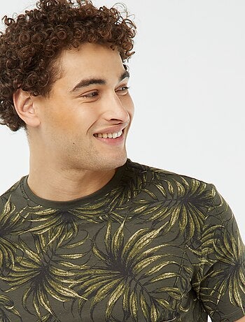 T-shirt imprimé manches courtes