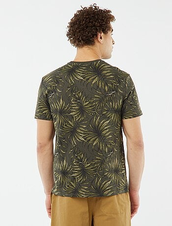T-shirt imprimé manches courtes