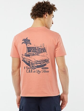 T-shirt imprimé manches courtes