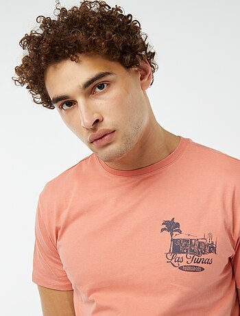 T-shirt imprimé manches courtes