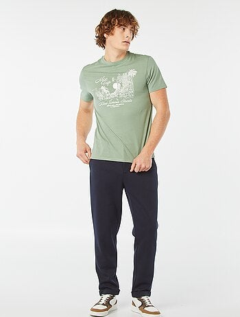 T-shirt imprimé manches courtes