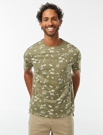 T-shirt imprimé manches courtes