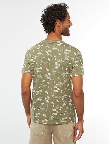 T-shirt imprimé manches courtes