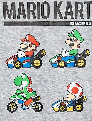 T-shirt imprimé 'Mario'