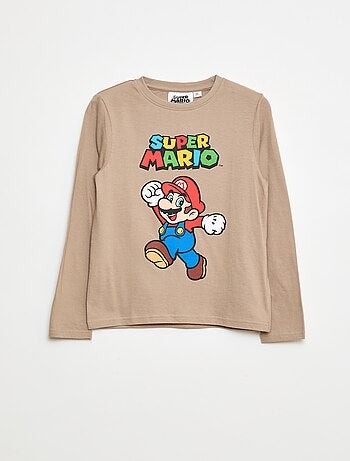 T-shirt imprimé 'Mario'