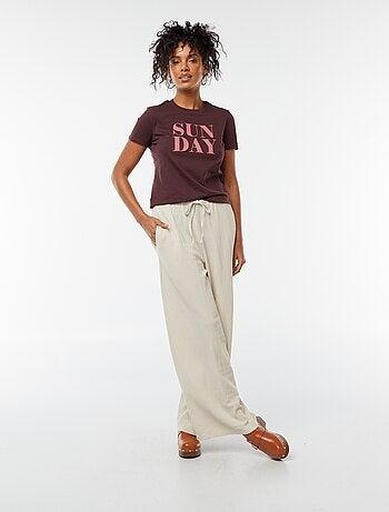 T-shirt imprimé