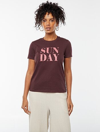 T-shirt imprimé