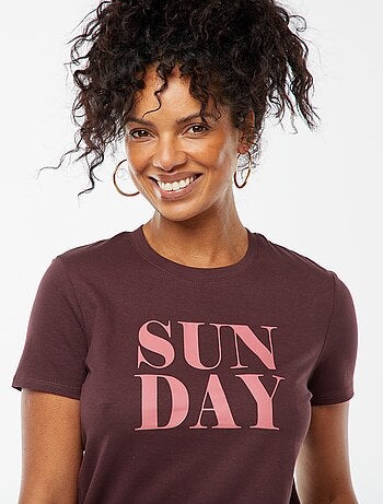 T-shirt imprimé