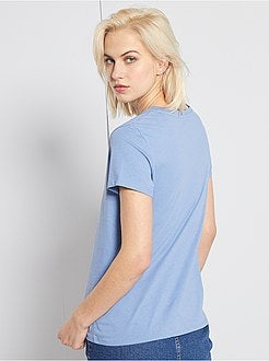 T-shirt imprimé 'message' - Kiabi