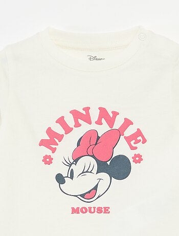 T-shirt imprimé 'Minnie' à manches longues