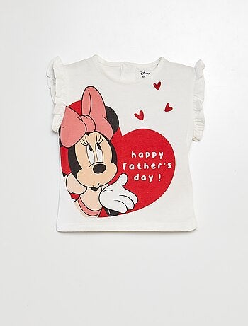 T-shirt imprimé 'Minnie' fête des pères