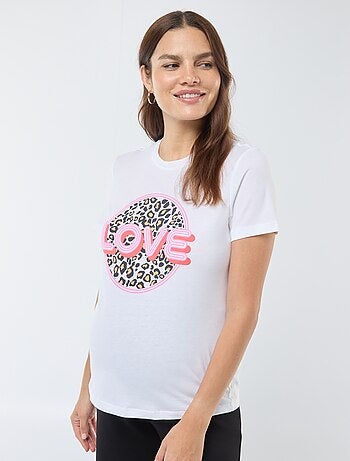 T-shirt imprimé 'Only maternity'