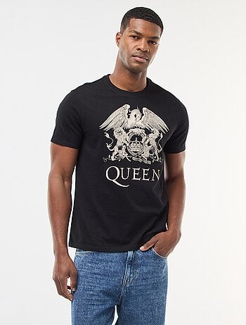 T-shirt imprimé 'Queen' à manches courtes
