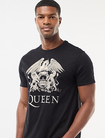 T-shirt imprimé 'Queen' à manches courtes