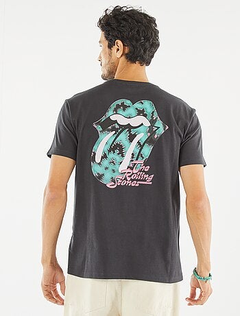 T-shirt imprimé 'Rolling Stones'