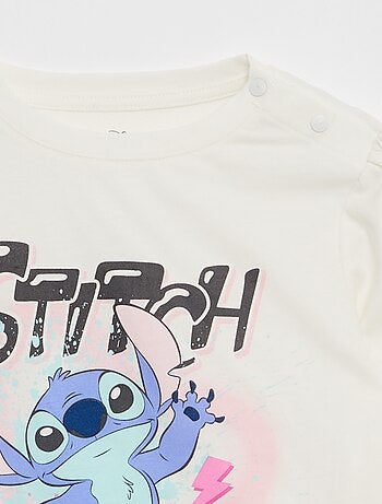 T-shirt imprimé 'Stitch' manches courtes - So Easy