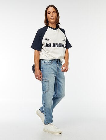 T-shirt imprimé style sport 'Los Angeles'