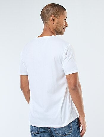 T-shirt imprimé 'The Rolling Stones' à manches courtes