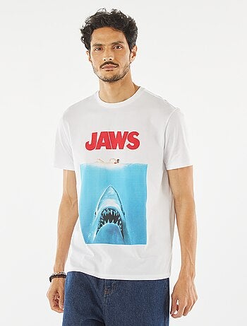 T-shirt 'Jaws' 'les dents de la mer' manches courtes