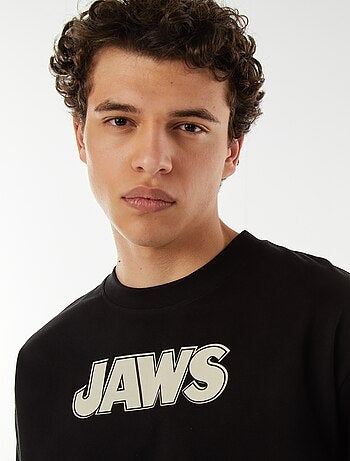 T-shirt 'Jaws' 'Les dents de la mer' manches courtes