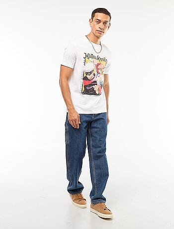 T-shirt 'Jujutsu kaisen' en coton