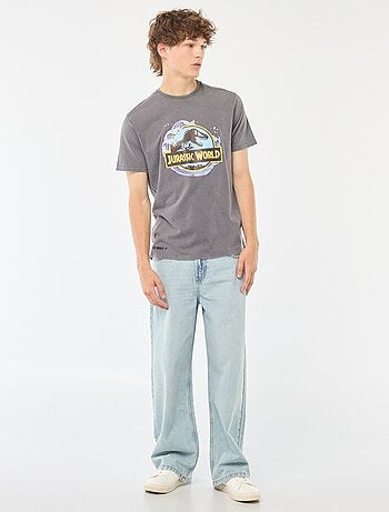 T-shirt 'Jurassic World' manches courtes