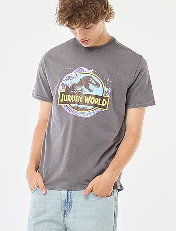 T-shirt 'Jurassic World' manches courtes