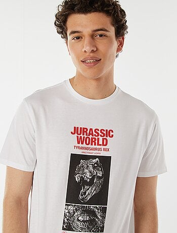 T-shirt 'Jurassic World' manches courtes