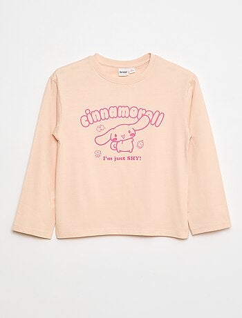 T-shirt 'Kuromi' 'Hellokitty&friends' en jersey coton