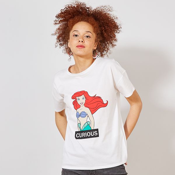 T Shirt Petite Sirene Ariel Femme Disney