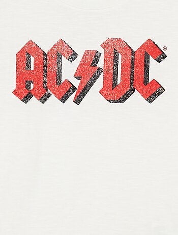 T-shirt loose à manches courtes 'AC/DC'