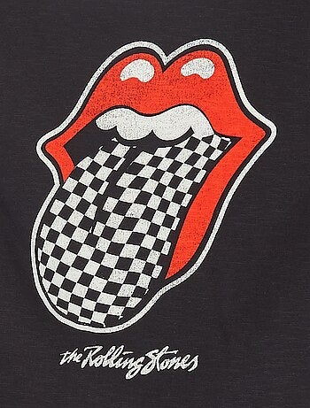 T-shirt loose à manches courtes 'Rolling Stones'
