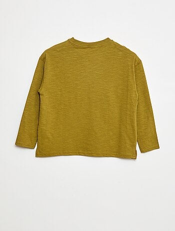 T-shirt loose avec poche kangourou