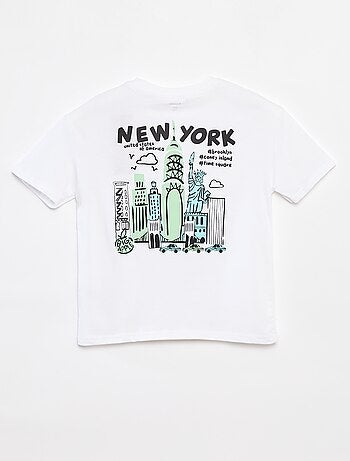 T-shirt loose avec poche poitrine