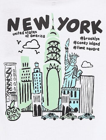 T-shirt loose avec poche poitrine