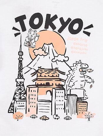 T-shirt loose avec poche poitrine