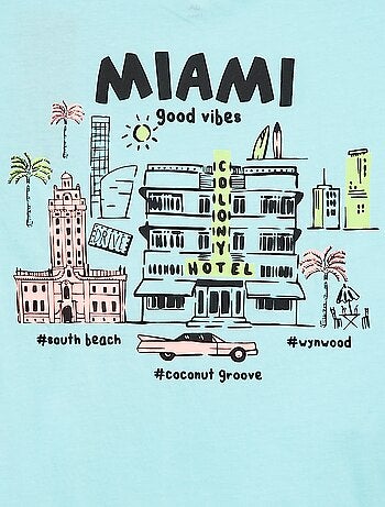 T-shirt loose avec poche poitrine