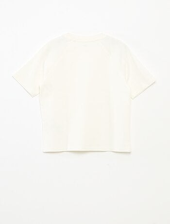 T-shirt loose en coton