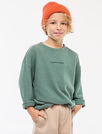 T-shirt loose fit avec animation poitrine