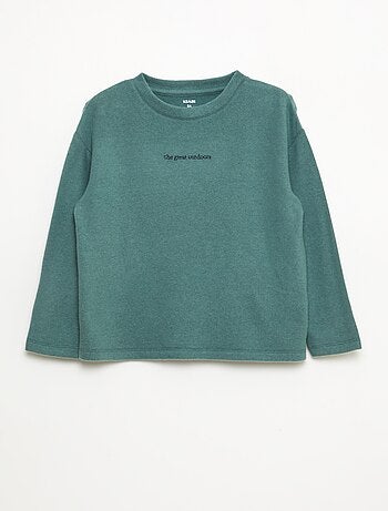 T-shirt loose fit avec animation poitrine