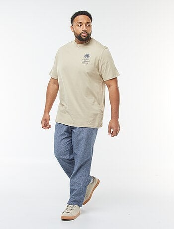 T-shirt manches courtes à motif