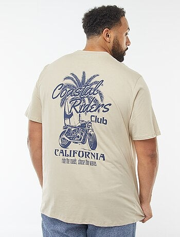 T-shirt manches courtes à motif