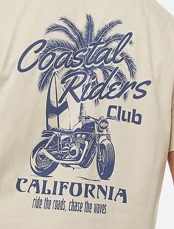 T-shirt manches courtes à motif